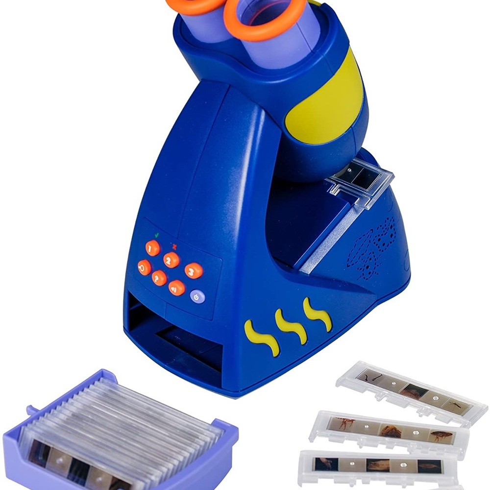 GeoSafari Jr. Talking Microscope & Slides - Picture 3 of 6